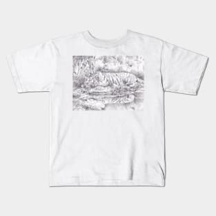 Tiger Stare Kids T-Shirt